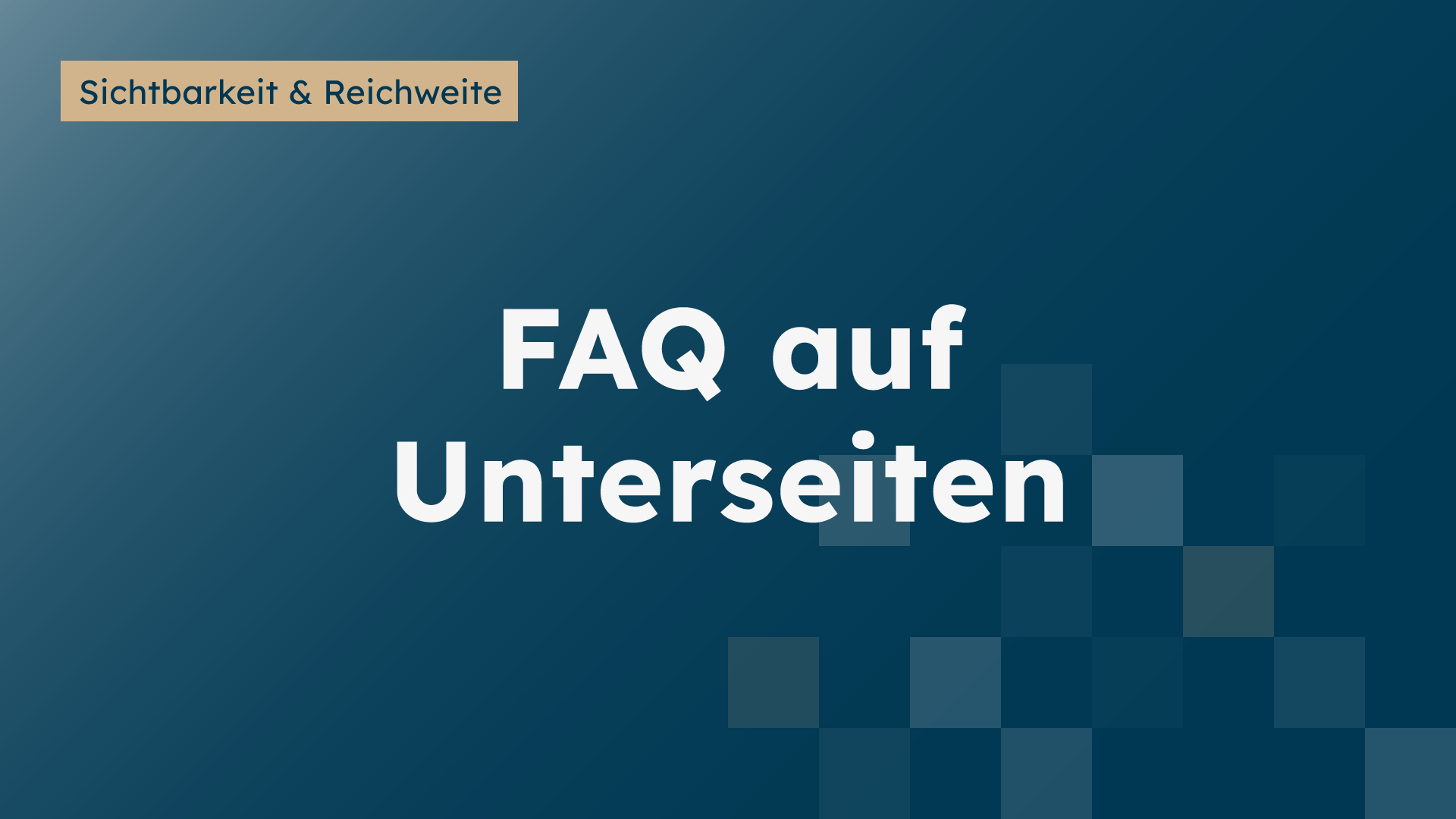 FAQ richtig einsetzen: Mehr Vertrauen & Conversions- Blogbeitrag