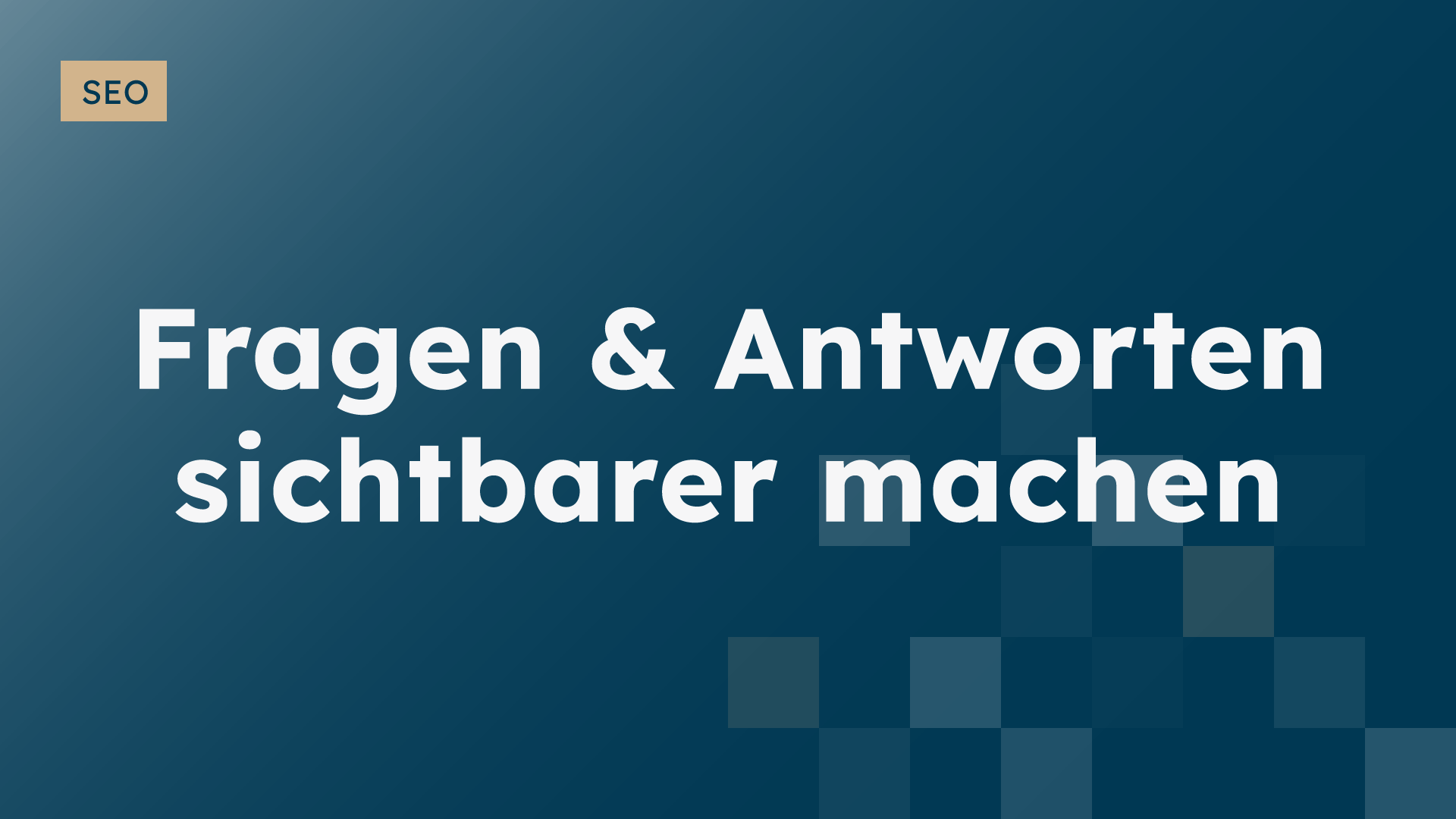 FAQ-Schema sinnvoll einsetzen – saubere Snippets, klare Antworten- Blogbeitrag